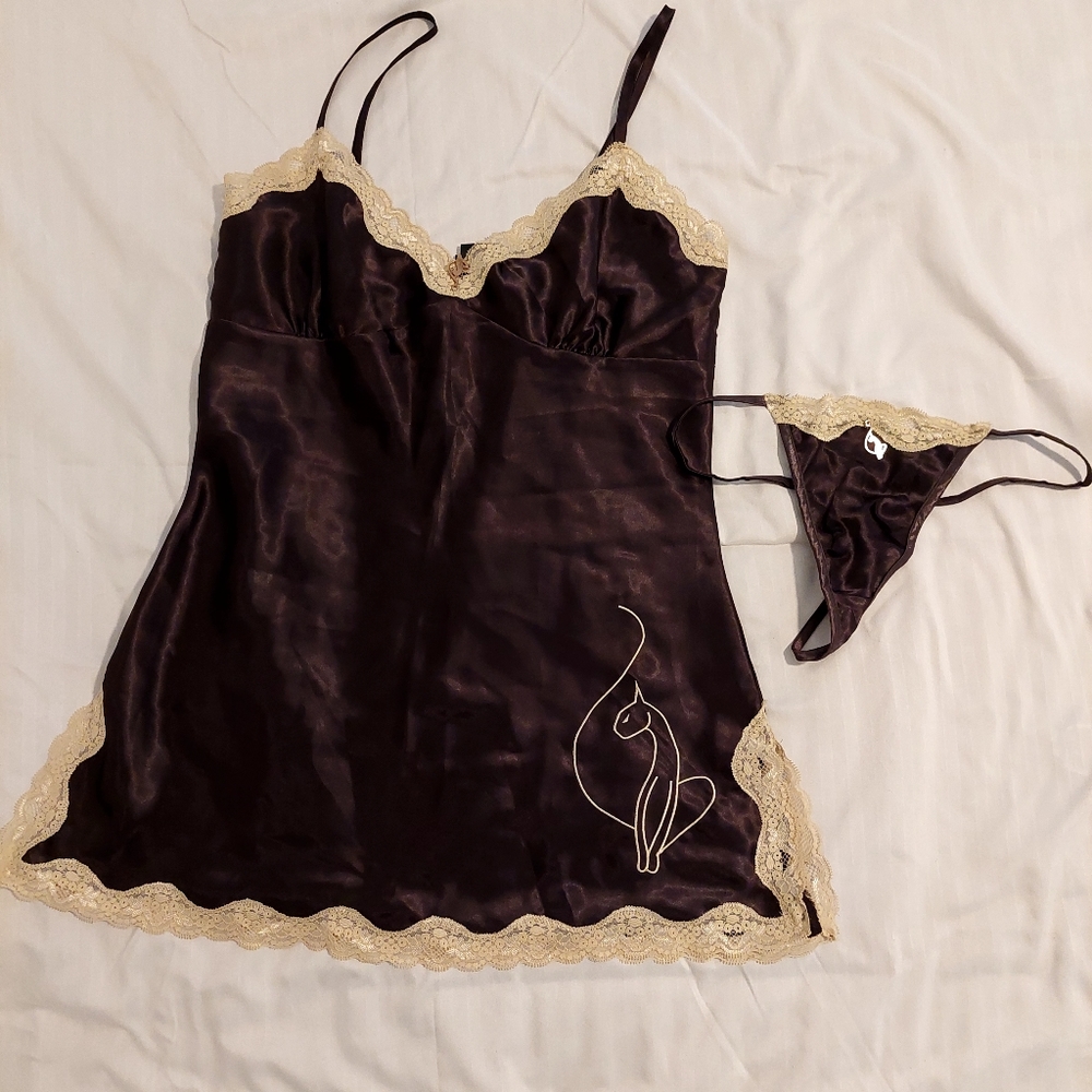 Baby Phat Camisole w/Thong, L